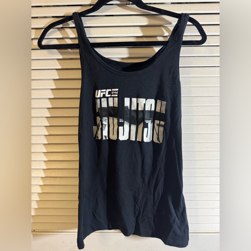 UFC Black Graphic Tank Top